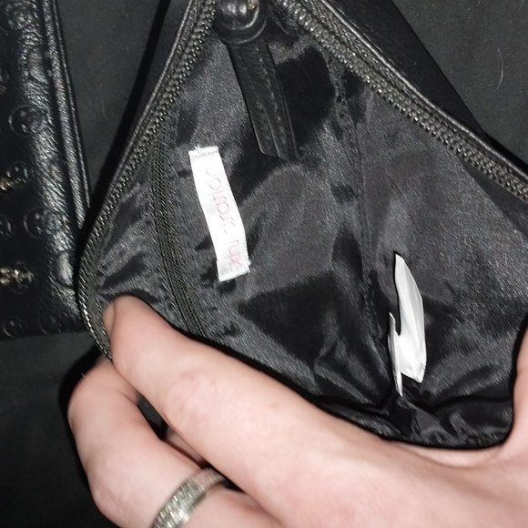 Skull bag 2fer clutch skull nwot - Picture 5 of 5